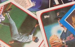 A Scattered Collection of Vintage Baseball Cards